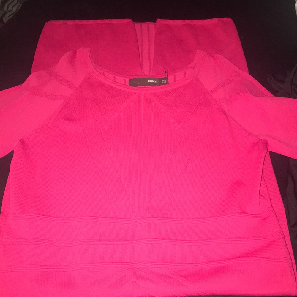NY&co slim knit dress.